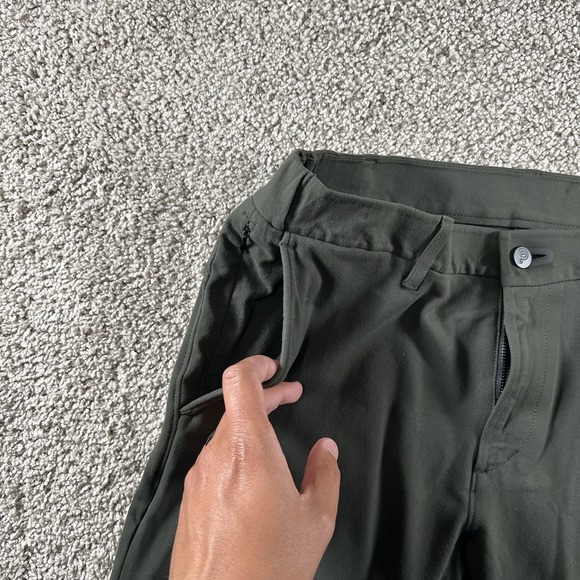 Public Rec Pants Men 32x28 Green Performance Chino Stretch Outdoors Light Casual - Picture 9 of 12